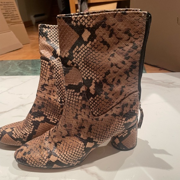 zara animal print booties - Picture 2 of 7